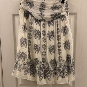 Black and white Janeville skirt